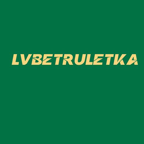 Logo da LVBETRULETKA