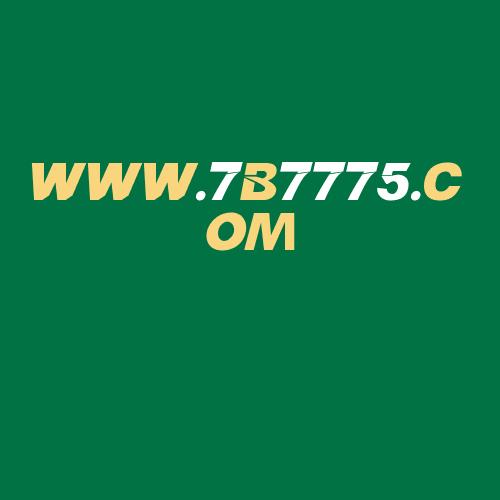 Logo da WWW.7B7775